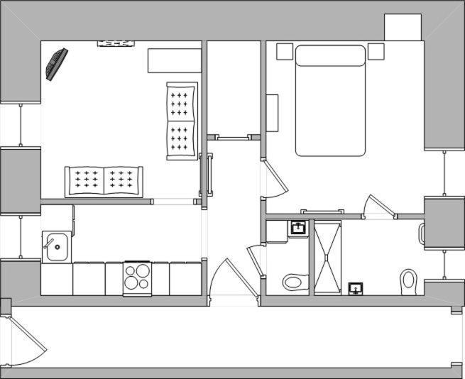 One Bedroom Flat, Very Close To Town Center. Oban Esterno foto